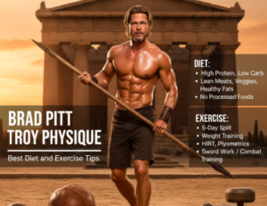 Brad Pitt Troy Physique